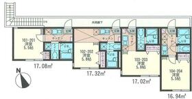 プラナス日吉Ⅱの間取り