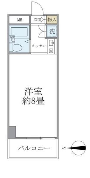 番衆エムエスビルの間取り