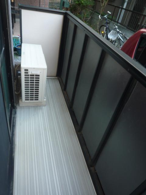 8/13 バルコニー