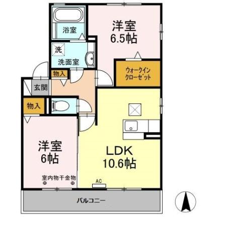 シャンクスの間取り