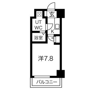 スパシエソリデ横浜鶴見の間取り