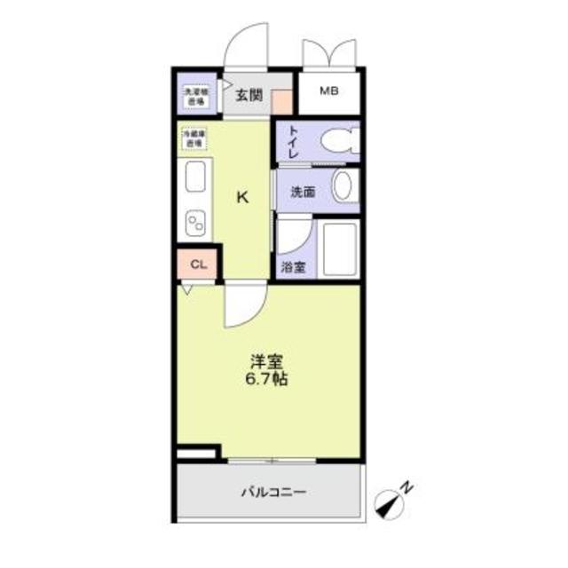 フェリシア文京の間取り