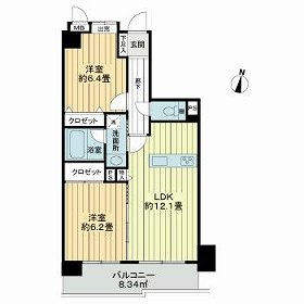 ライオンズガーデン大宮第3の間取り