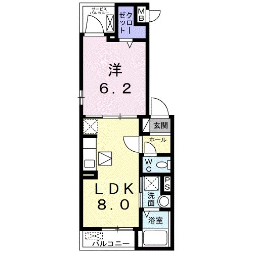 コート ド レシェの間取り