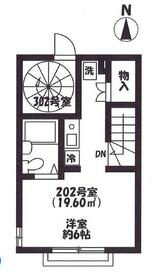 ビラ・リバーサイド多摩川の間取り