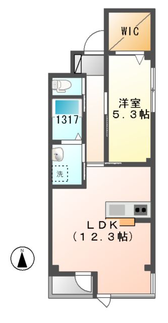 ゼファーガーデンセカンドの間取り