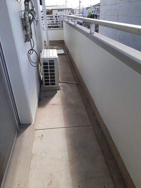 12/23 バルコニー