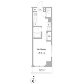 ルクレ志村坂上の間取り