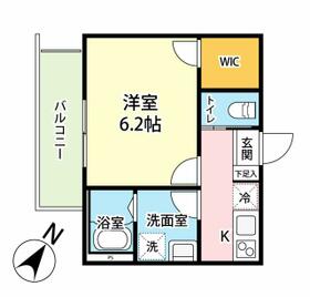 Cassolo北越谷Ⅱの間取り