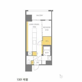 ラクレイス高宮の間取り