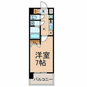 ＵＵＲコート名古屋名駅の間取り