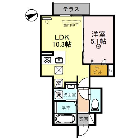 メゾン・ド・雅の間取り