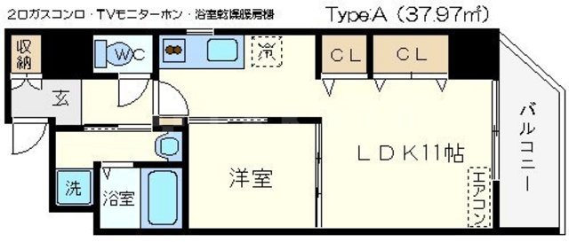 ラ・ジェラータの間取り