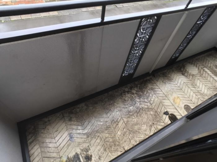 11/28 バルコニー