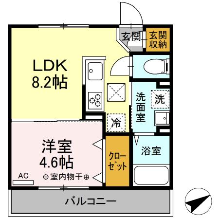 グラディーヴォレの間取り