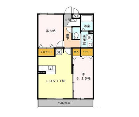 タクティスの間取り