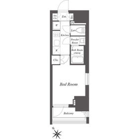 ブランシエスタ横浜高島町の間取り