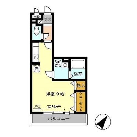 パークハイム　A棟の間取り