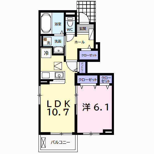 バイリンの間取り