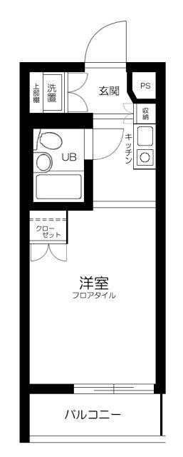 グラン蒲田・204号室の間取り
