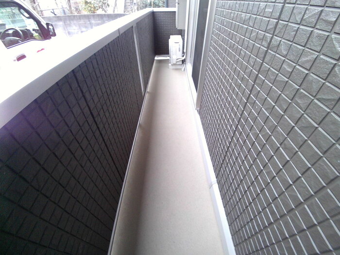 12/26 バルコニー