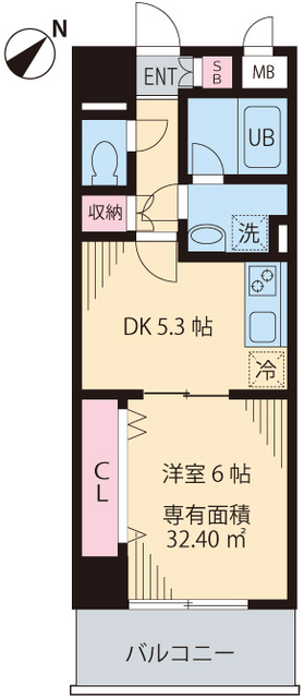 フォーチュン・プレイスの間取り