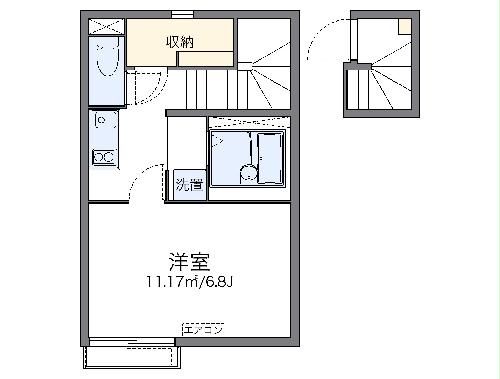 レオネクストショーの間取り