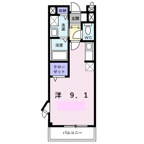 ウエストリバー北伊丹の間取り