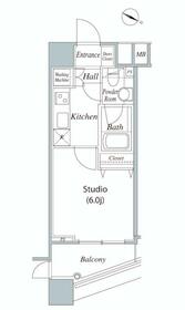 ファーストリアルタワー新宿の間取り