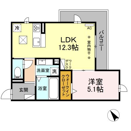 Field  I’sの間取り