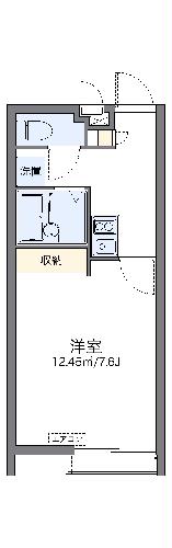 レオパレス小那覇の間取り