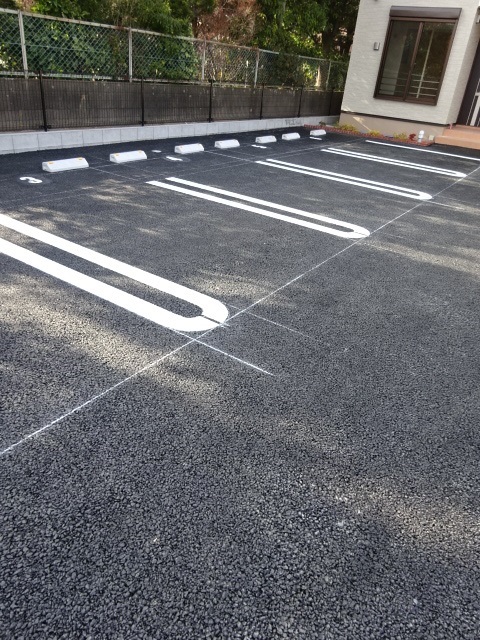 3/13 駐車場