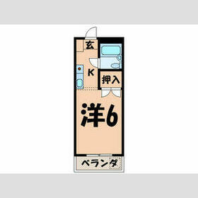 メゾンリバーサイドの間取り