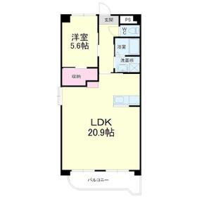 ヴィラ・ローランマンションの間取り