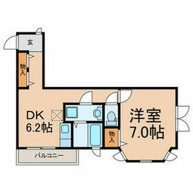 via del vento(ヴィアデルヴェント)の間取り