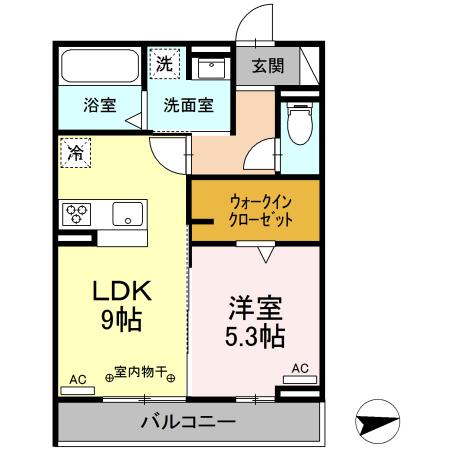 サンフォートの間取り