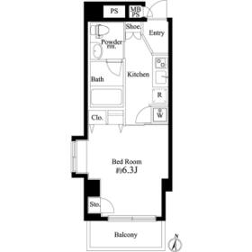 ラスパシオ三軒茶屋の間取り