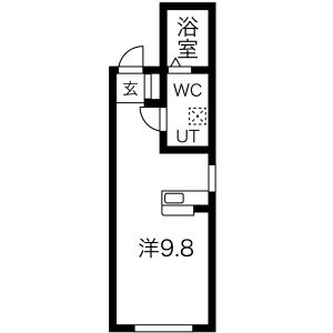 ディスティーノ野一色の間取り