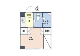 凾嶺ビルの間取り