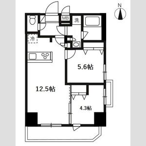 ハーモニーレジデンスグローバルキャピタルの間取り