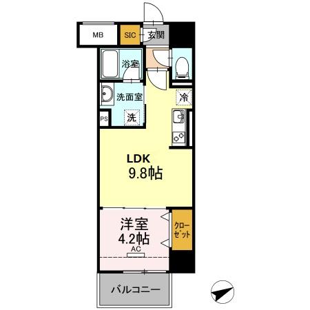エトワール安島の間取り