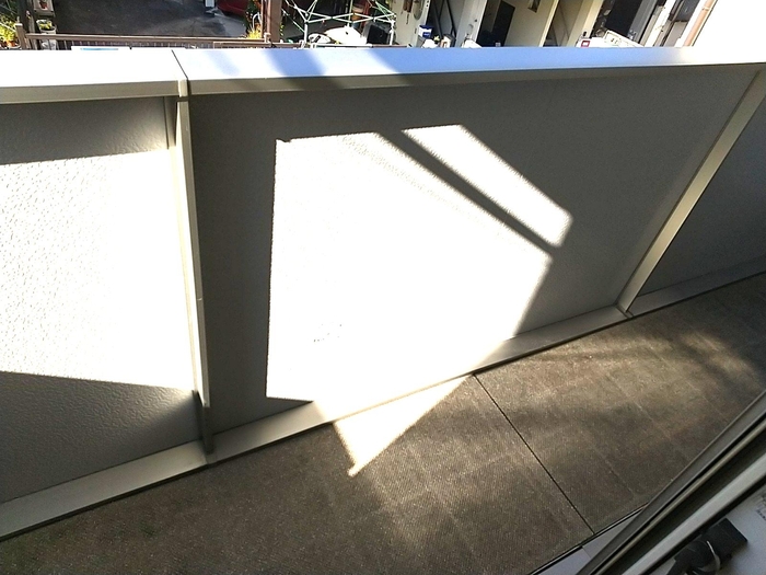 11/18 バルコニー