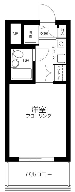 パーク・ノヴァ綱島の間取り