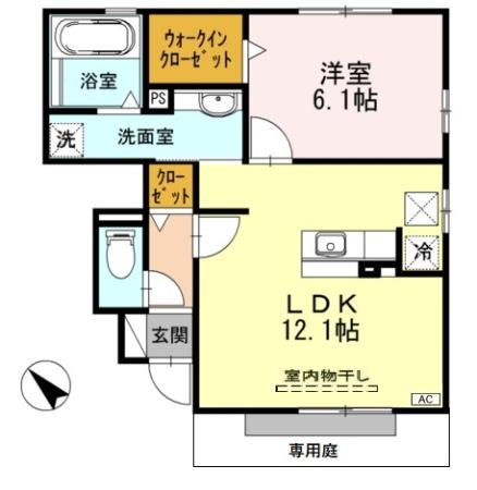 ラ・ルーチェの間取り