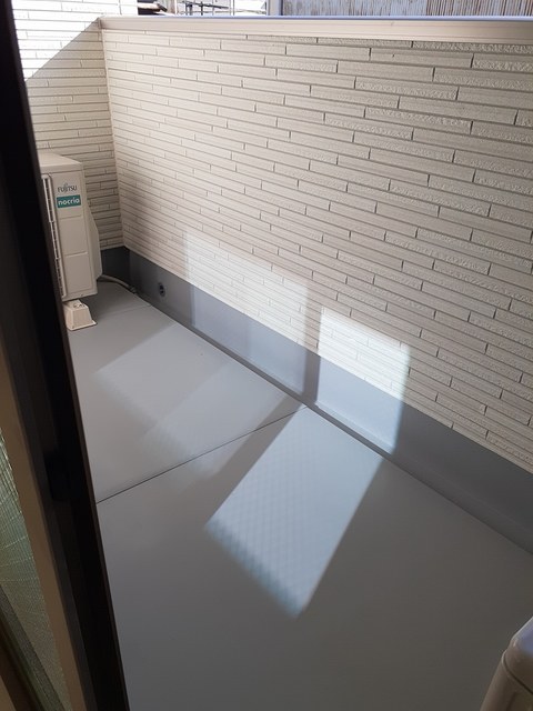 10/20 バルコニー