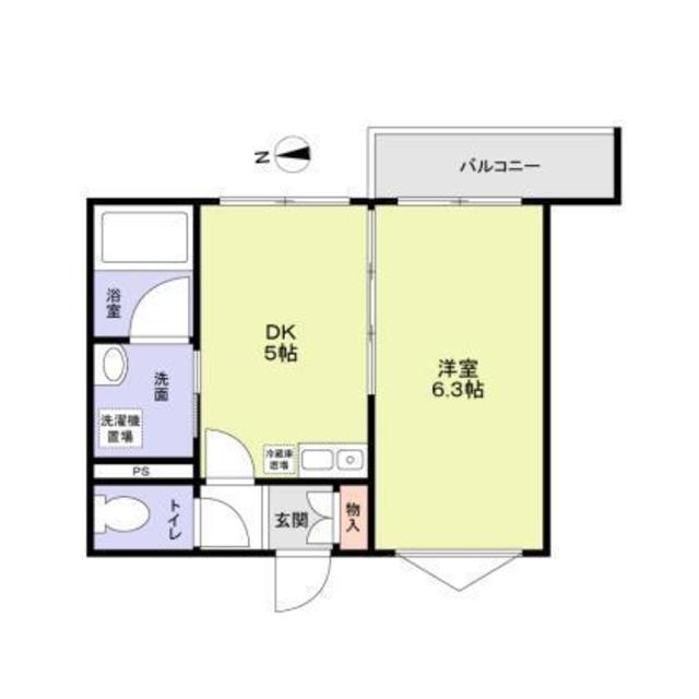 クロレ南流山IIの間取り