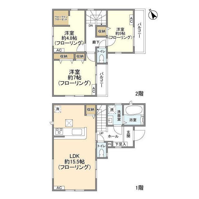 Kolet聖蹟桜ヶ丘の間取り