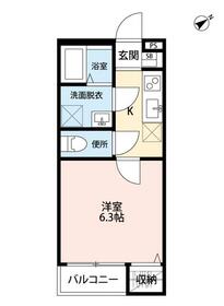 ブルーム検見川の間取り