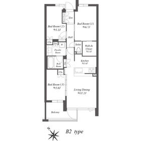 ザ・ケンジントン・レジデンス上池台の間取り