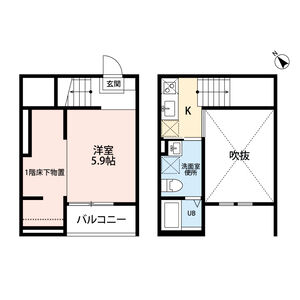 the prime 宮脇(ザプライムミヤワキ)の間取り